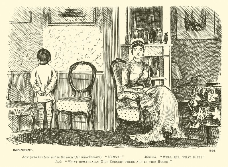 Impenitent (gravür) by George (after) Du Maurier