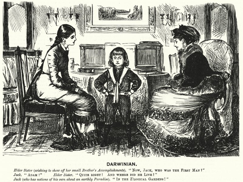 Yumruk karikatürü: (gravür) by George (after) Du Maurier
