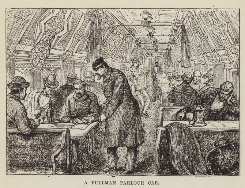 Bir Pullman Salon Arabası by George Augustus Sala