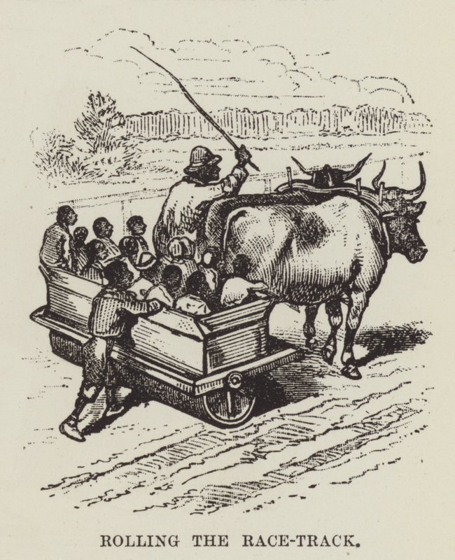 Yarış Pistinde Yuvarlanmak by George Augustus Sala