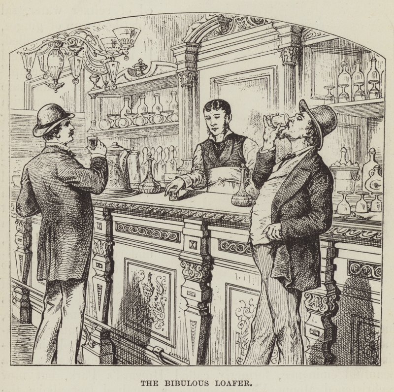 Bibulous Loafer by George Augustus Sala