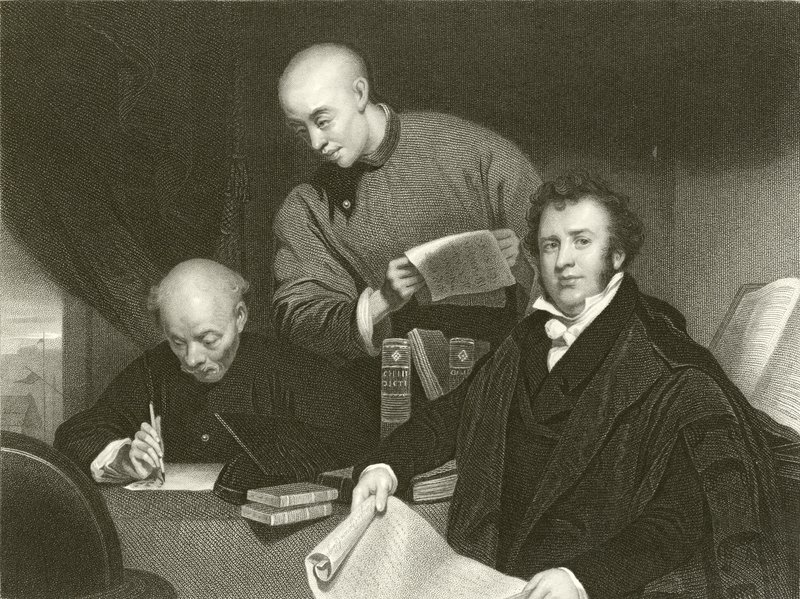 The Reverend Robert Morrison  by George Chinnery