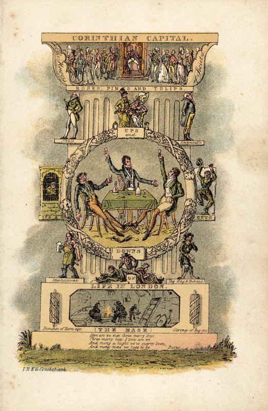 Korint Başkenti by George Cruikshank