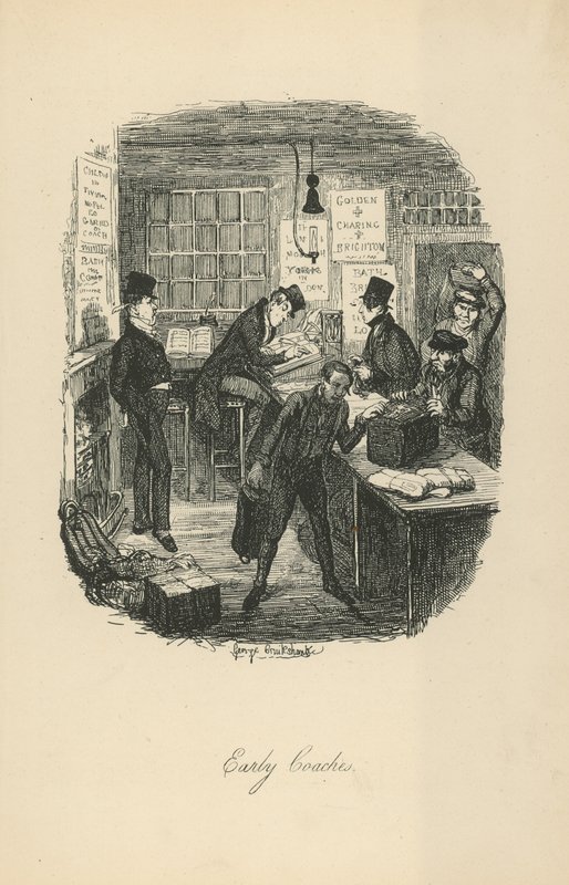 ಆರಂಭಿಕ ತರಬೇತುದಾರರು ಟರ್ಕಿ by George Cruikshank