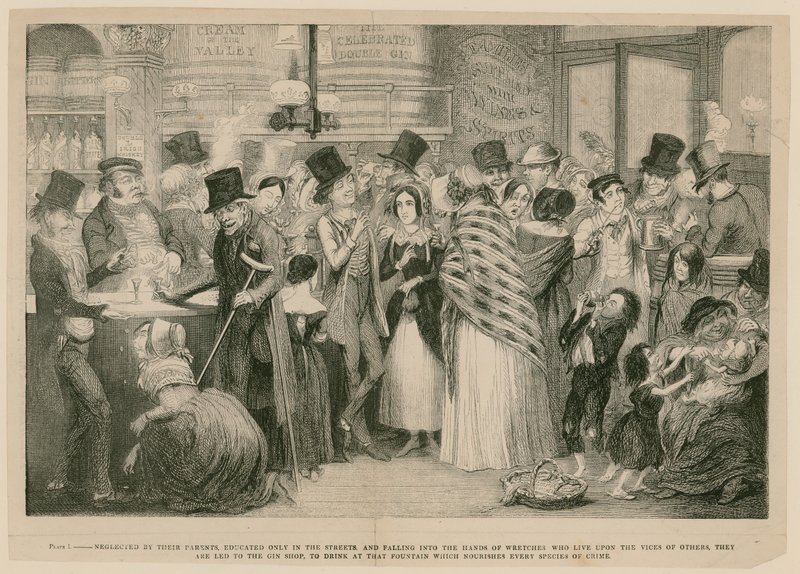 Sarhoşun Çocuklarından by George Cruikshank