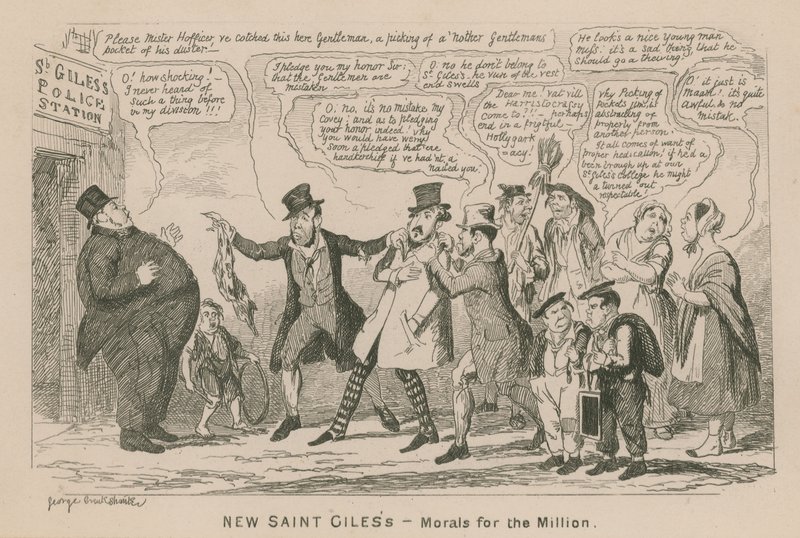 Yeni Aziz Giles by George Cruikshank