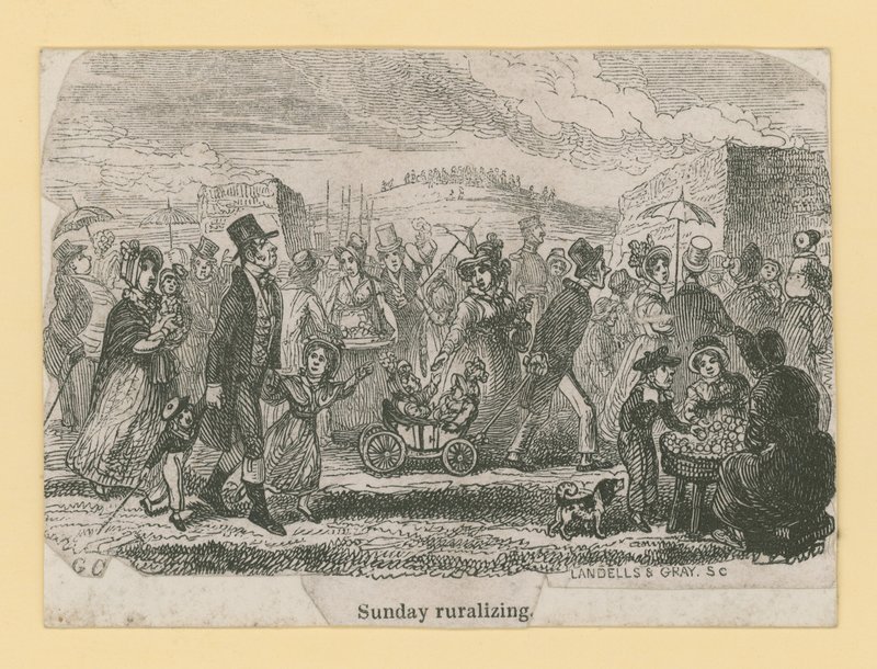 Pazar kırsallaştırma by George Cruikshank