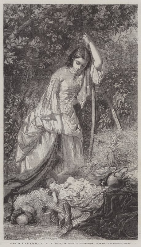 Adil Haymaker by George Elgar Hicks