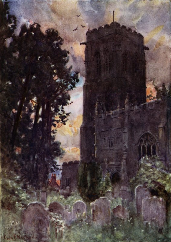 Liskeard Kilisesi (renkli taş) by George Franck Nicholls