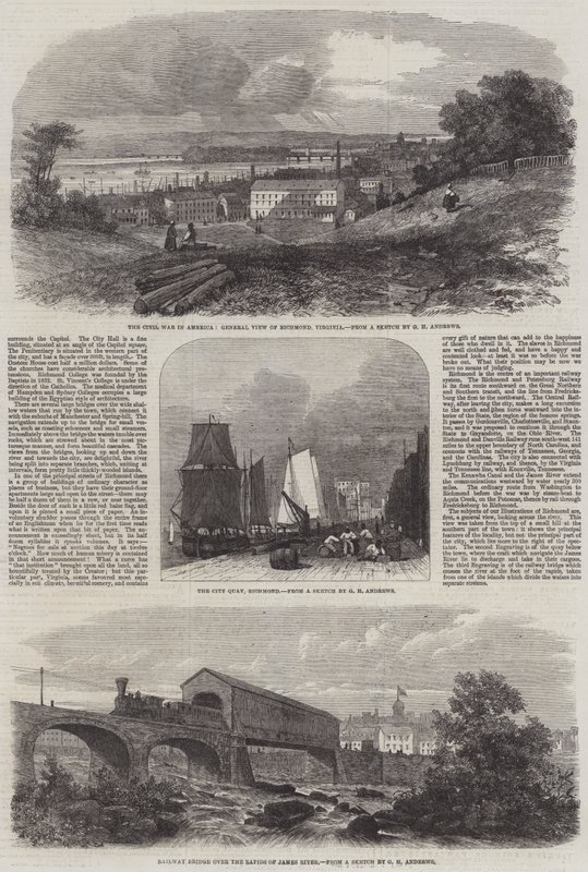 Amerika'da İç Savaş by George Henry Andrews