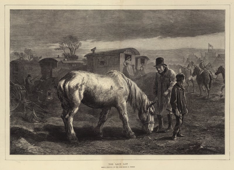 ದಿ ಲಾಸ್ಟ್ ಲಾಟ್ ಟರ್ಕ್ by George Housman Thomas