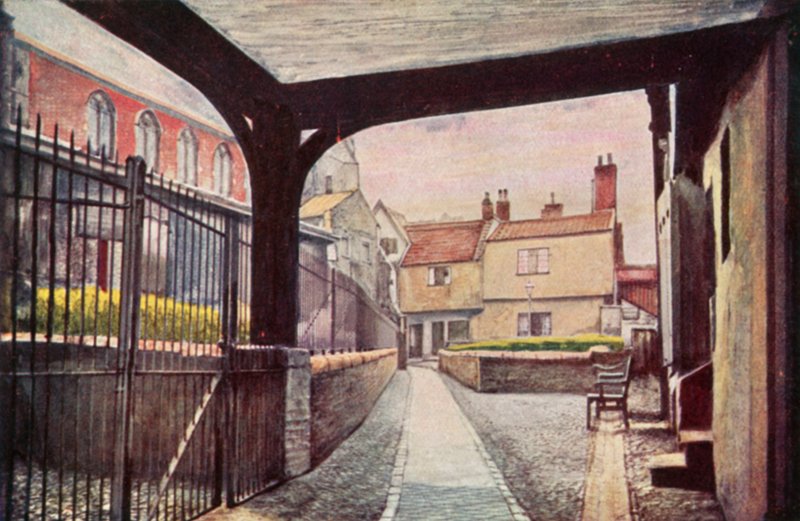 Tombland Alley (renkli taş) by George Parsons Norman