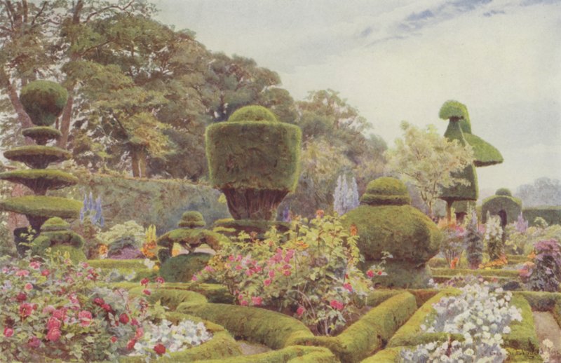 Levens, Güller ve Pembeler by George Samuel Elgood