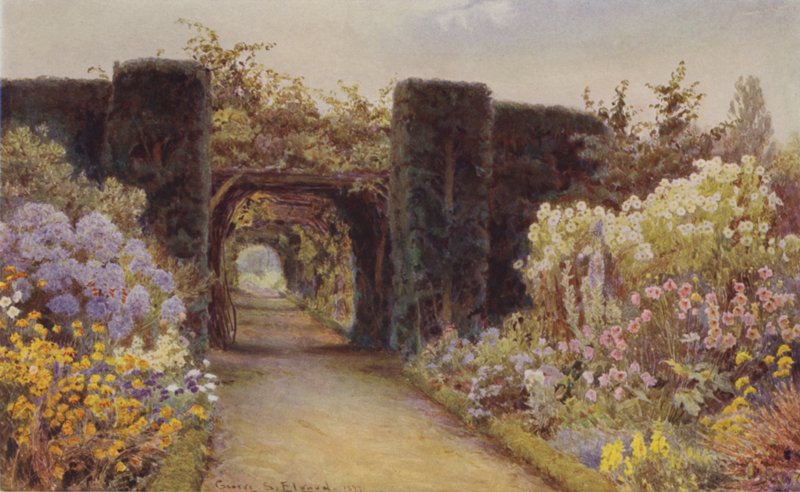 Pergola, Büyük Tangley by George Samuel Elgood