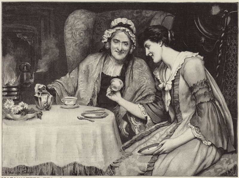 ಮಜವಟ್ಟಿ ಟೀ ಟರ್ಕ್‌ನ ಜಾಹೀರಾತು by George Sheridan Knowles