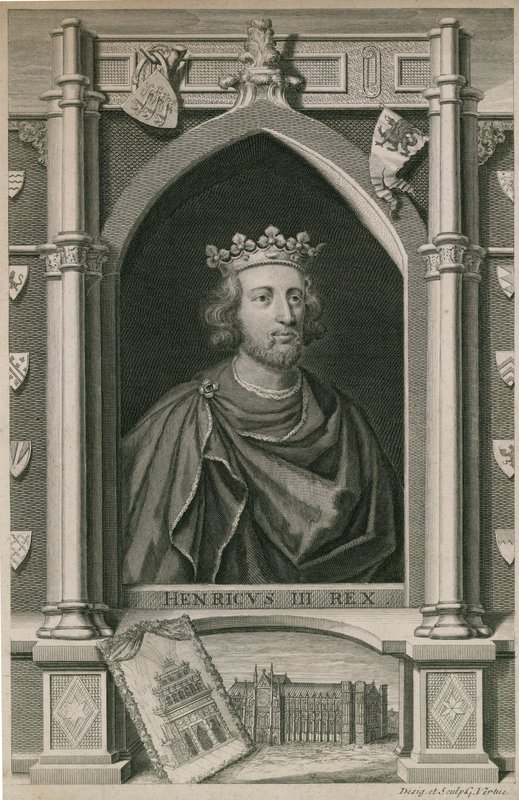 Henricus III Rex (gravür) by George Vertue
