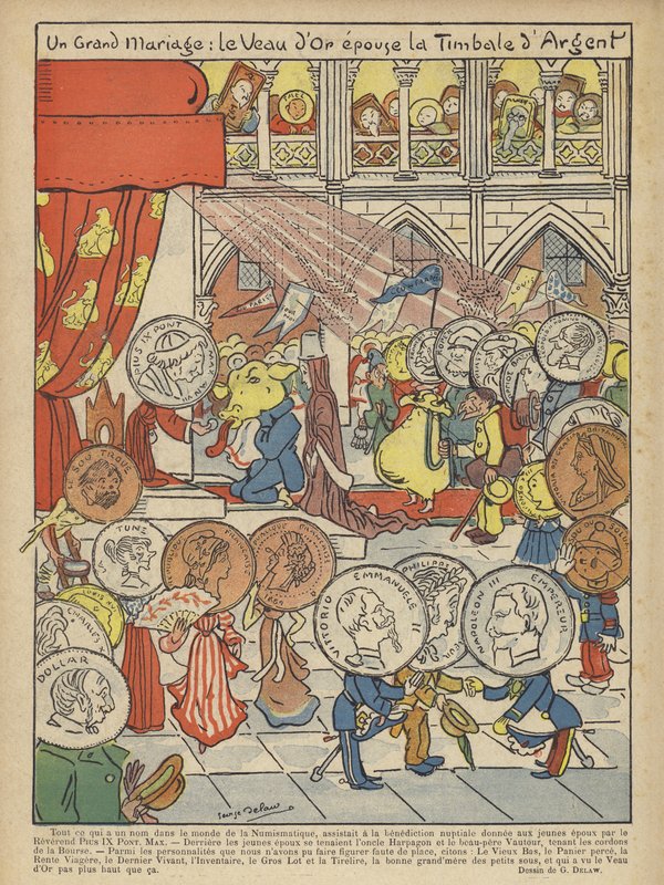 Le Rire için İllüstrasyon by Georges Delaw