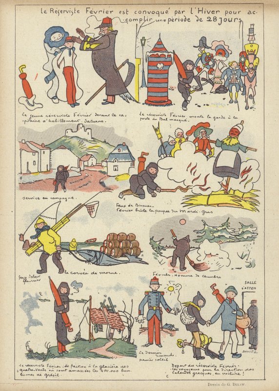Le Rire için İllüstrasyon by Georges Delaw