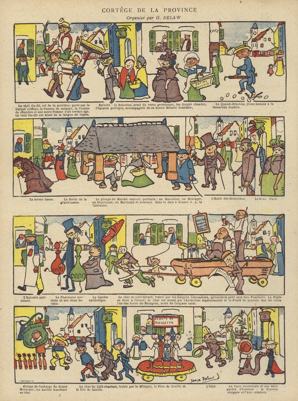 Le Rire için İllüstrasyon by Georges Delaw