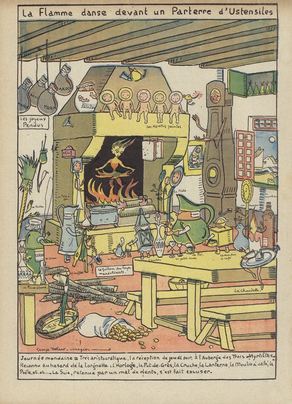 Le Rire için İllüstrasyon by Georges Delaw