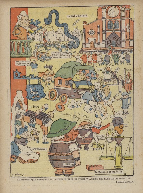 Le Rire için İllüstrasyon by Georges Delaw