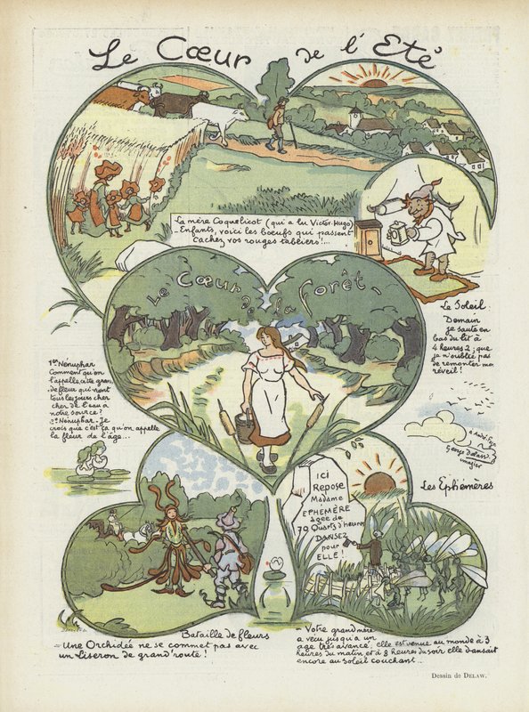 Le Rire için İllüstrasyon by Georges Delaw
