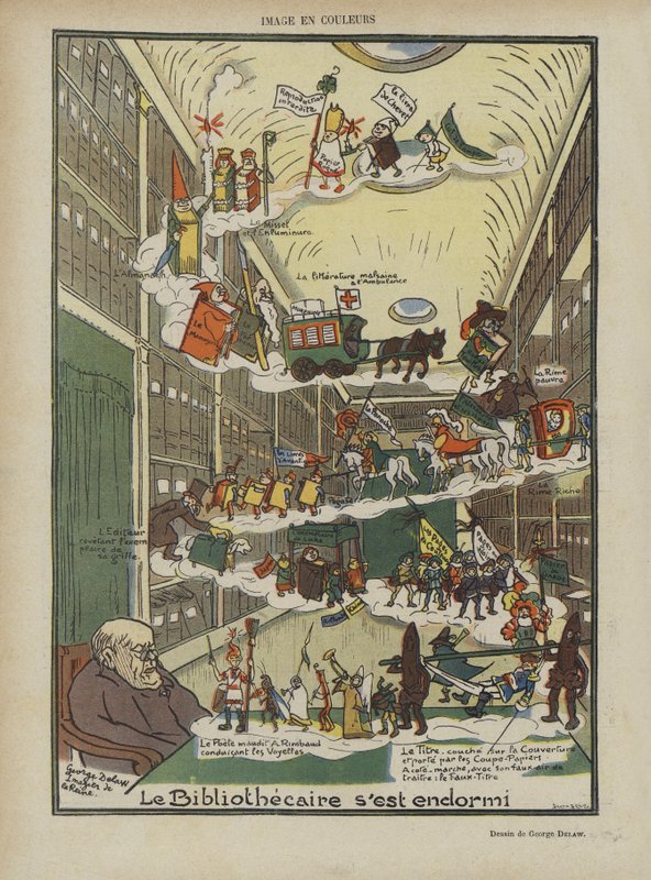 Le Rire için İllüstrasyon by Georges Delaw