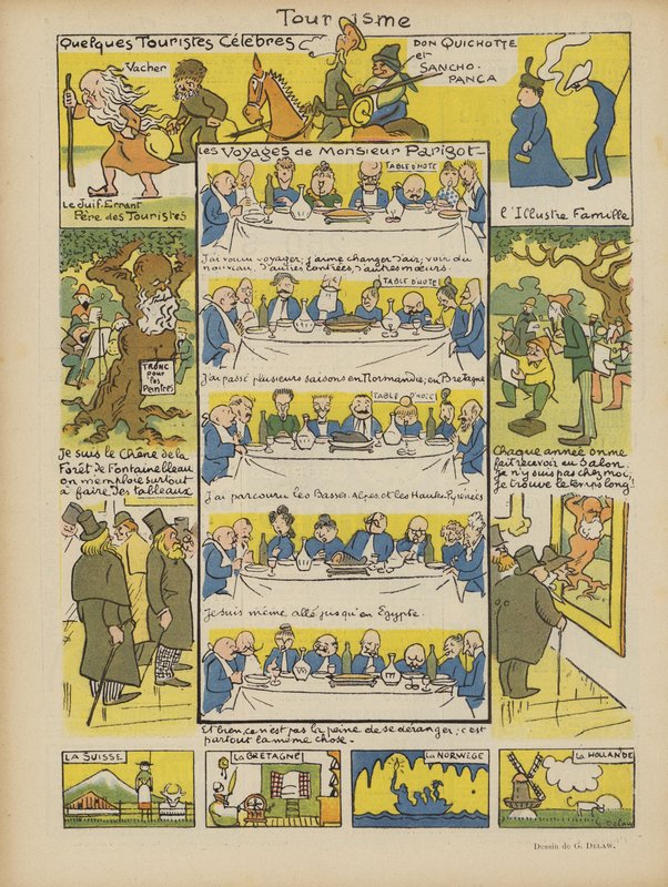 Le Rire için İllüstrasyon by Georges Delaw