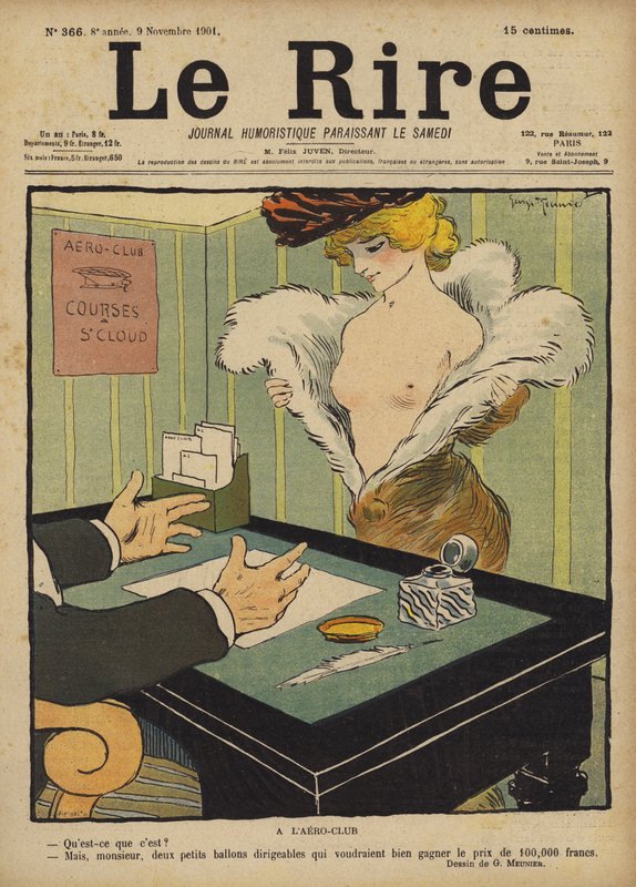 Le Rire için İllüstrasyon by Georges Meunier