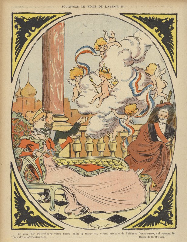 Le Rire için İllüstrasyon by Georges Meunier