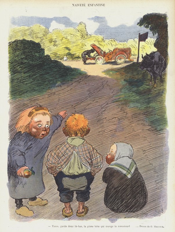 Le Rire için İllüstrasyon by Georges Meunier