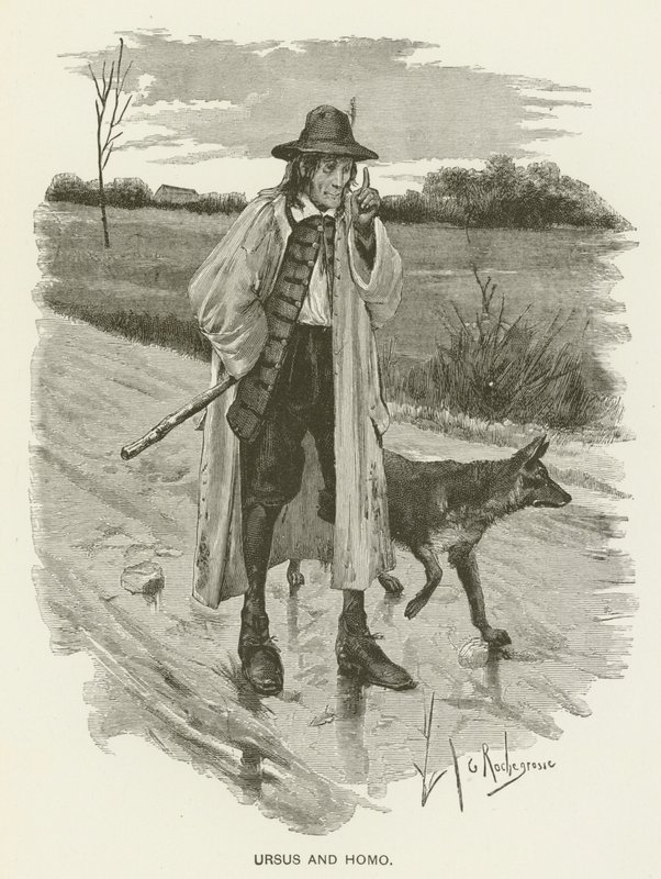 Ursus ve Homo by Georges after Rochegrosse