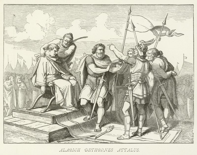 Alarich, Attalus