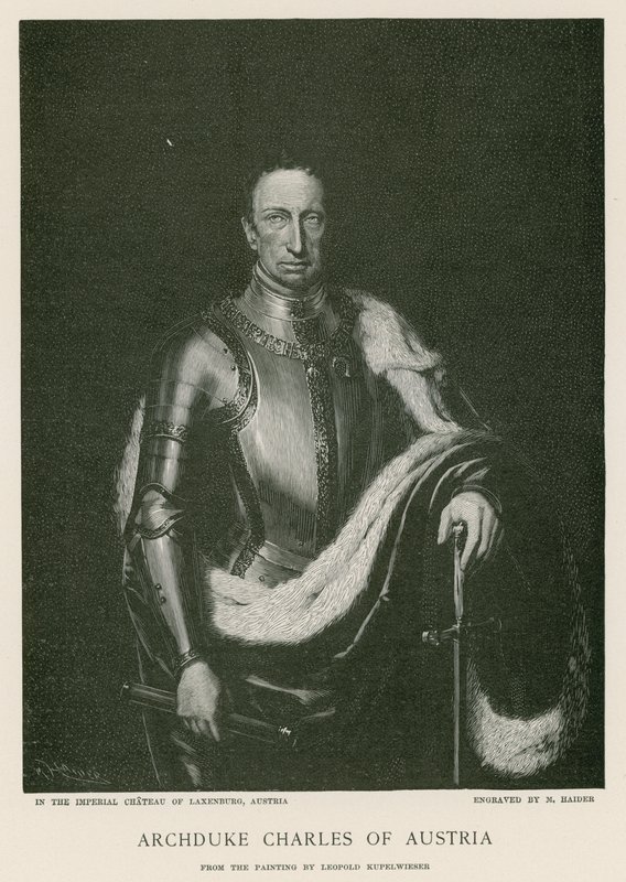 Avusturya Arşidükü Charles by German School