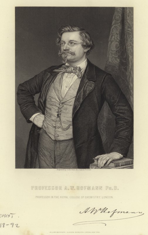 Ağustos Wilhelm von Hofmann by German School