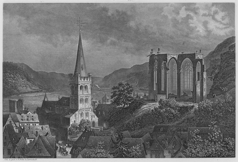 Bacharach (gravür) by German School