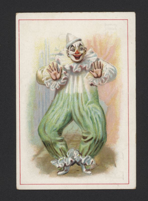 Palyaçolar (kromolitho) by German School