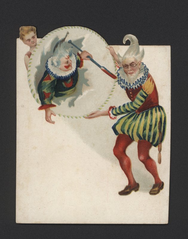 Palyaçolar (kromolitho) by German School