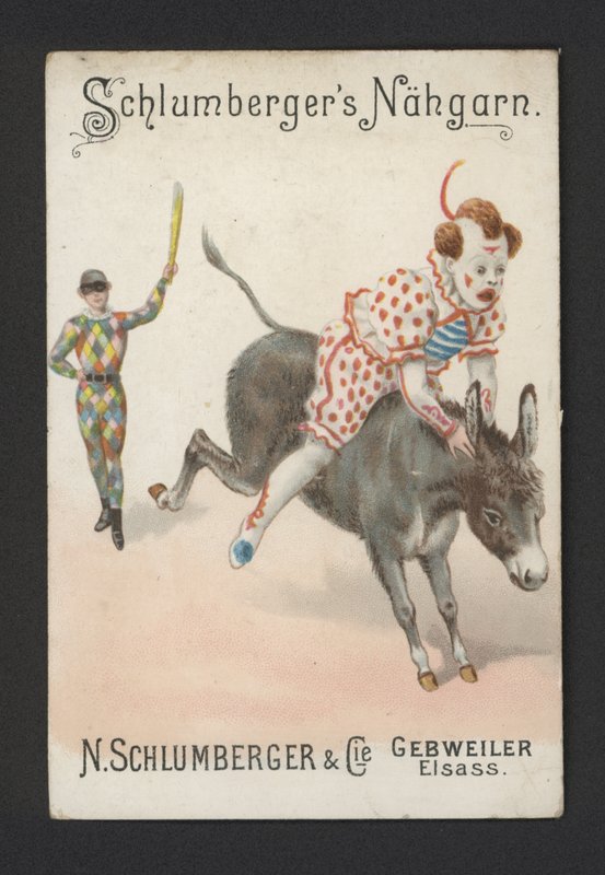 Palyaçolar (kromolitho) by German School
