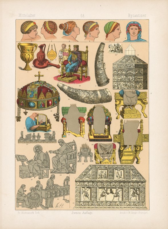 Kostüm. by German School