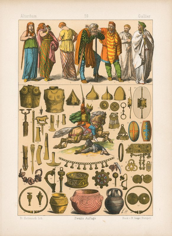 Kostüm. by German School