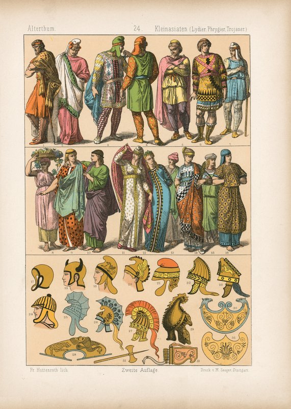Kostüm. by German School