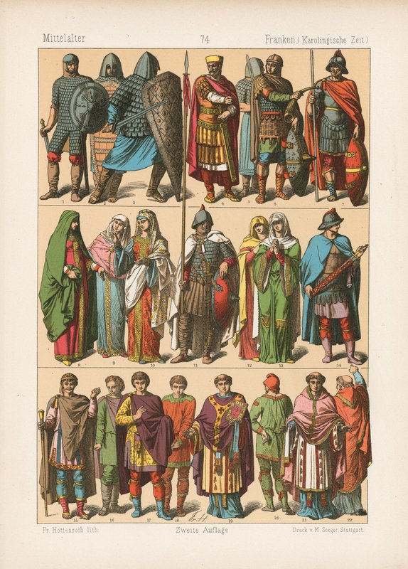 Kostüm. by German School