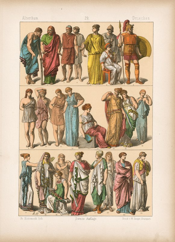 Kostüm. by German School