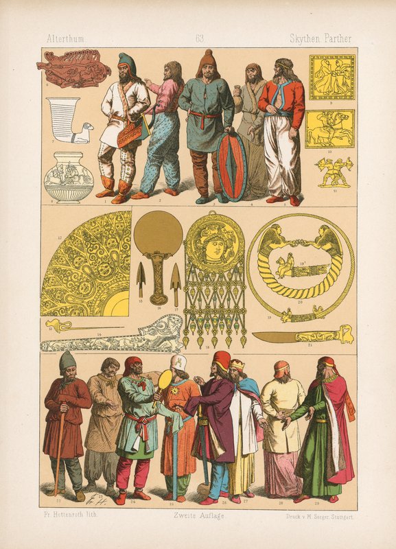 Kostüm. by German School
