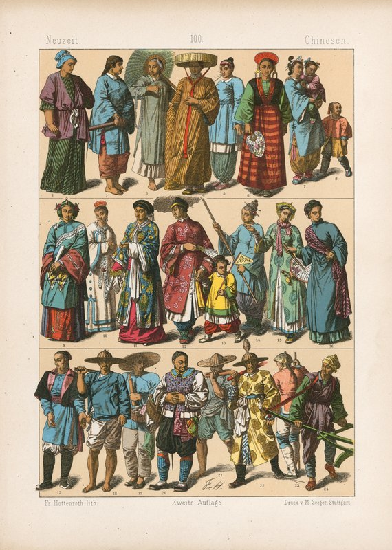 Kostüm. by German School