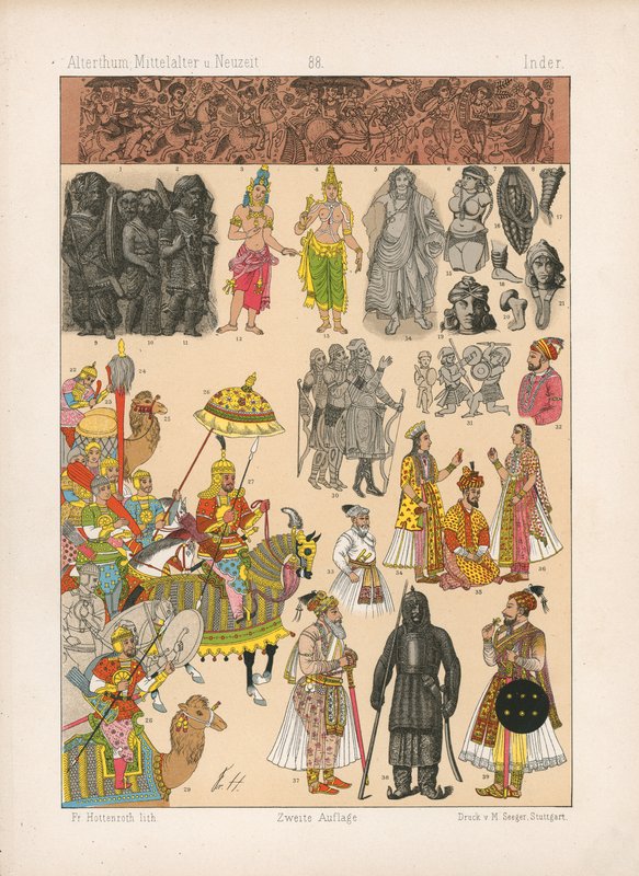 Kostüm. by German School