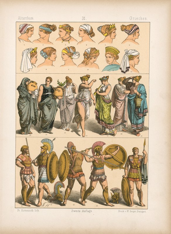 Kostüm. by German School