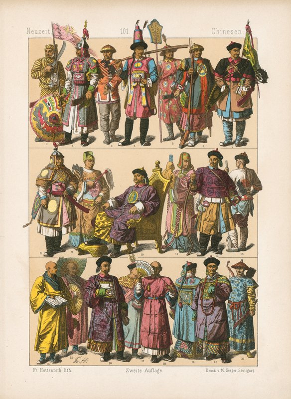 Kostüm. by German School