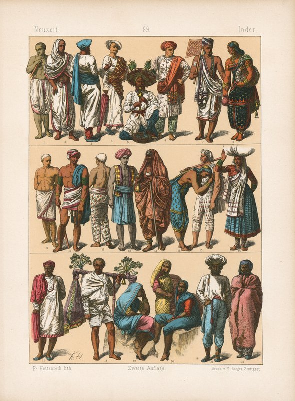 Costume. by German School